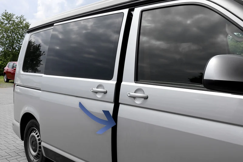 Complete set Soft Close, comfort closing aid sliding door for VW T6 SG