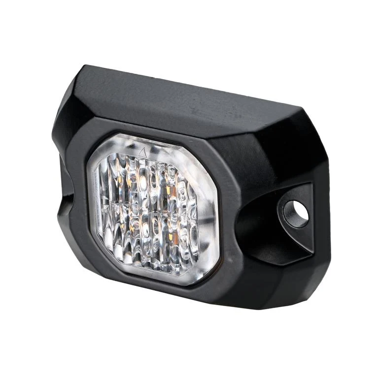 LAP Ytmonterad 4 LED-blixtljus / bärnsten