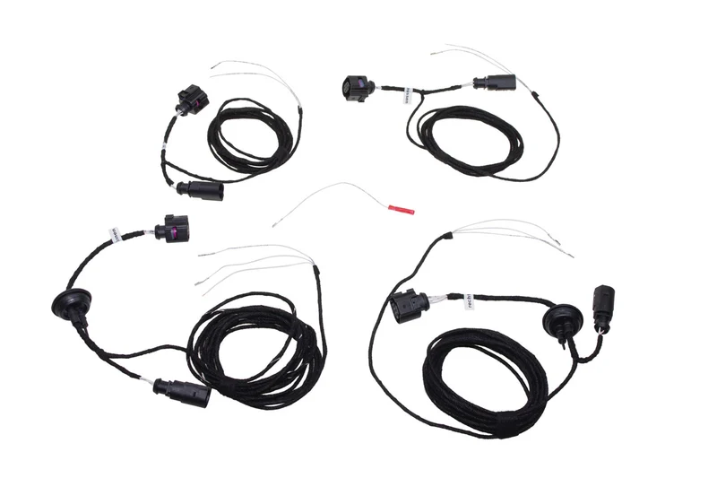 Cableset LED rear lights with dynamic light staging for Audi A6 4A