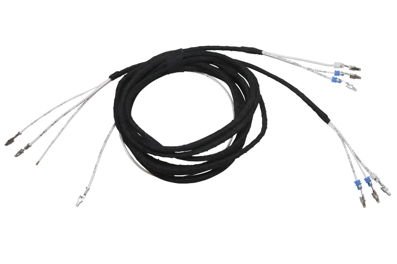 Cable set extension mLWR xenon to halogen headlights for VW Sharan 7M