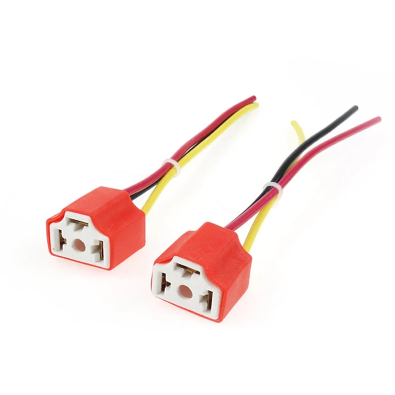 Keramiska H4 lampsockel / paket med 2