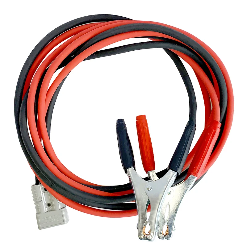 Anderson Plug to Crocodile Clips Booster-kablar / 4 meter
