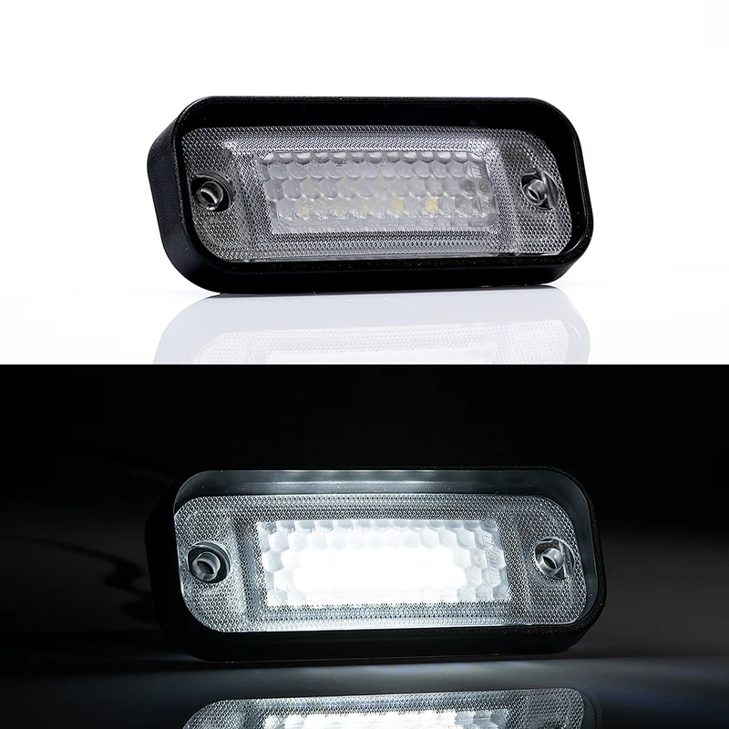 Infälld nummerskylt LED-lampa
