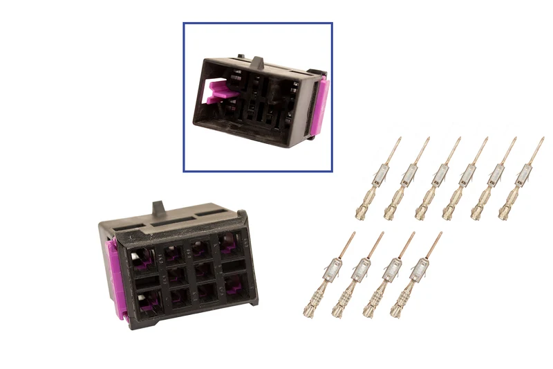 Repair kit connector 10 pin 1J0 937 743 socket housing for VW Audi Seat Skoda