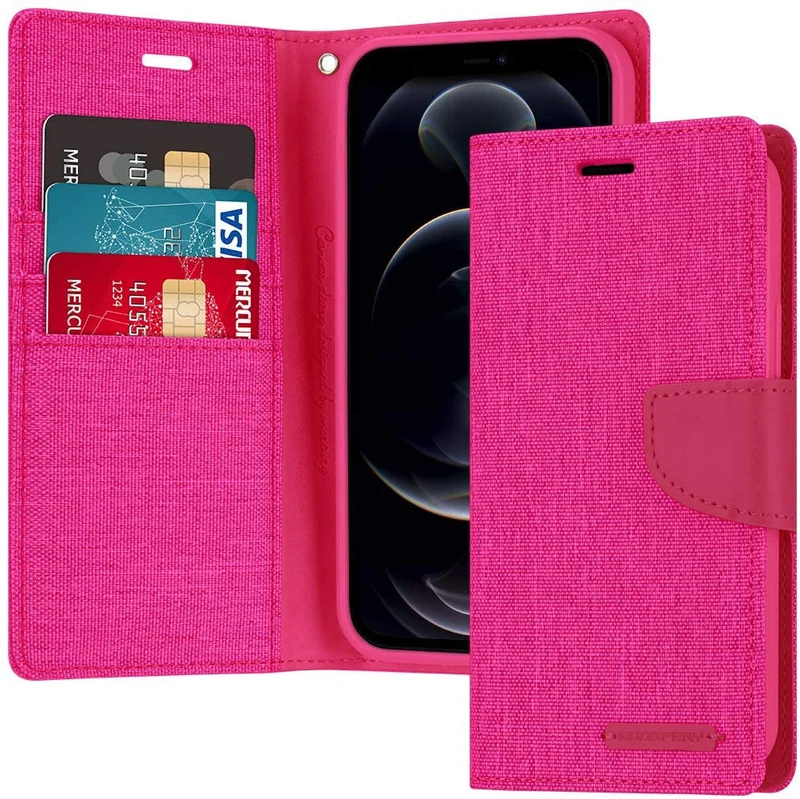 Goospery Canvas Diary for iPhone Air - Pink