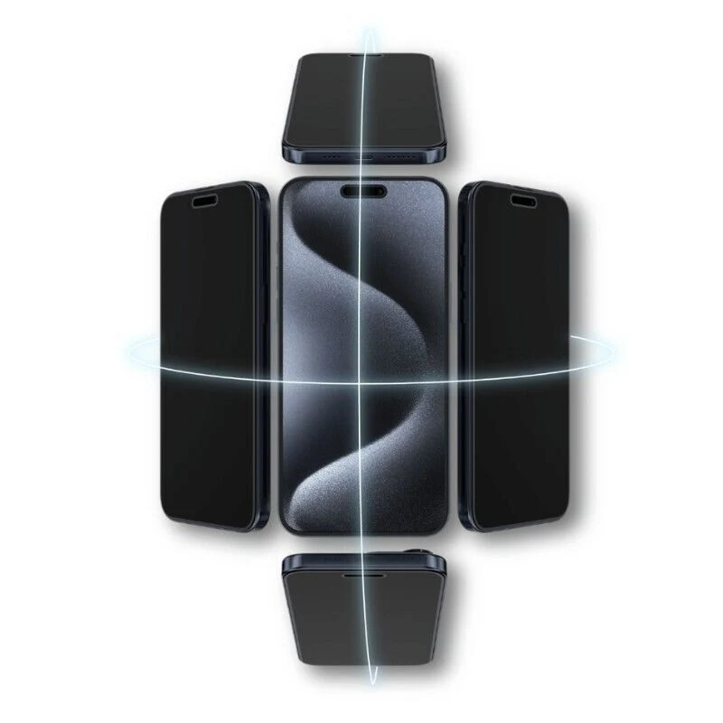 X.One [360 Privacy] Hybrid Polymer Impact Screen Protector iPh-16 Pro Max / 17 Pro Max [Privacy] - Clear