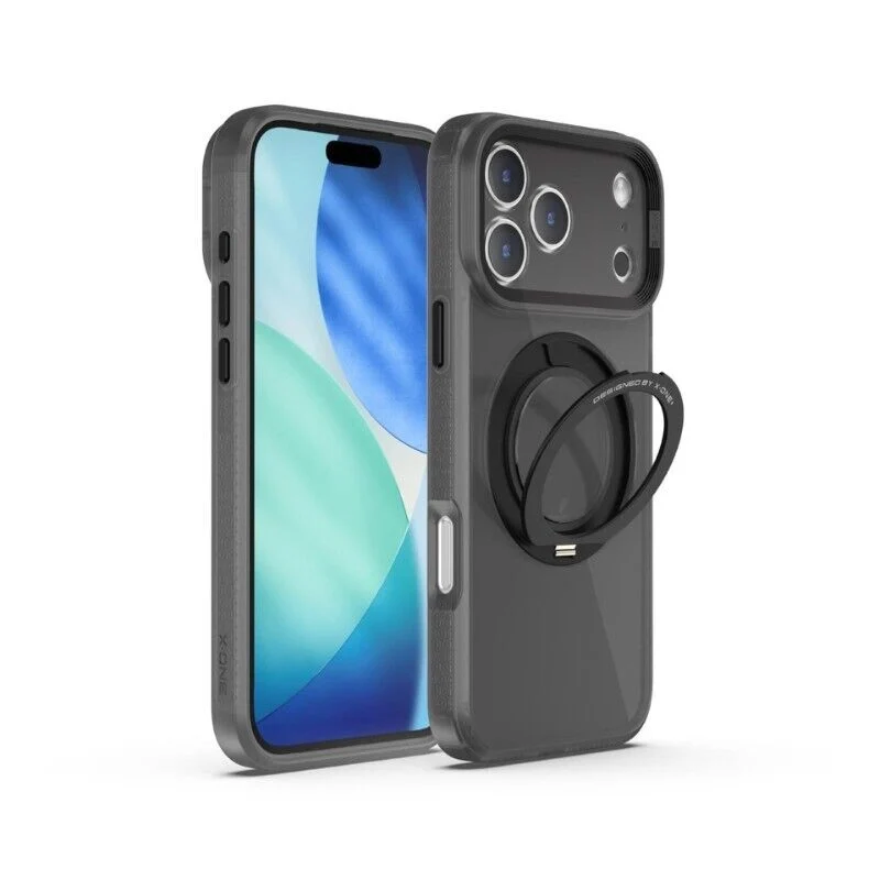 X.One [Mgsafe] Dropguard 2S / 2.0 Impact Protection Kickstand Case iPhone 17 Pro Max - Frosted Matte