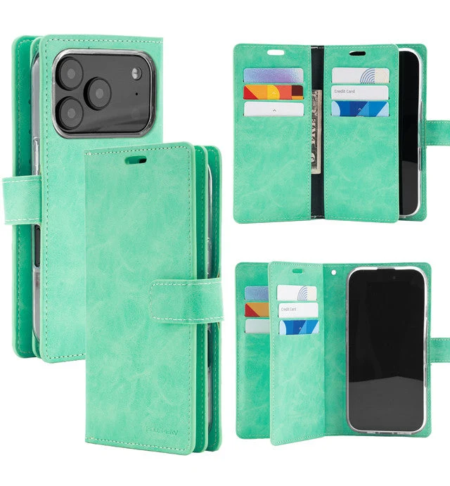 Goospery Mansoor Diary for iPhone 17 Pro Max - Mint