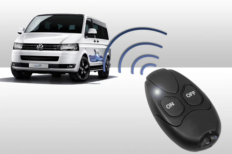 Remote control auxiliary heating for VW T5 GP, T6 SG, Caddy 2K, SA, Skoda Yeti 5L
