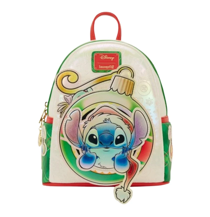 Loungefly Disney Lilo and Stitch - Holiday Mini Backpack