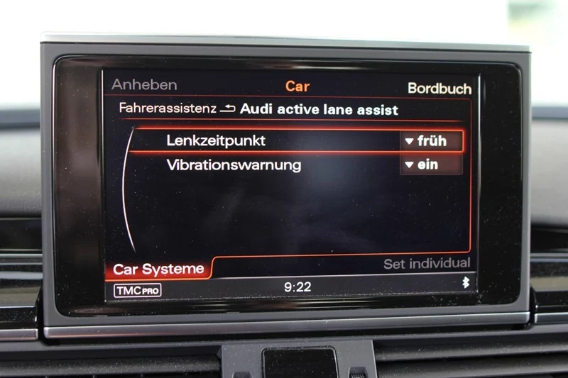 Active Lane Assist incl. traffic sign recognition for Audi A6, A7 4G