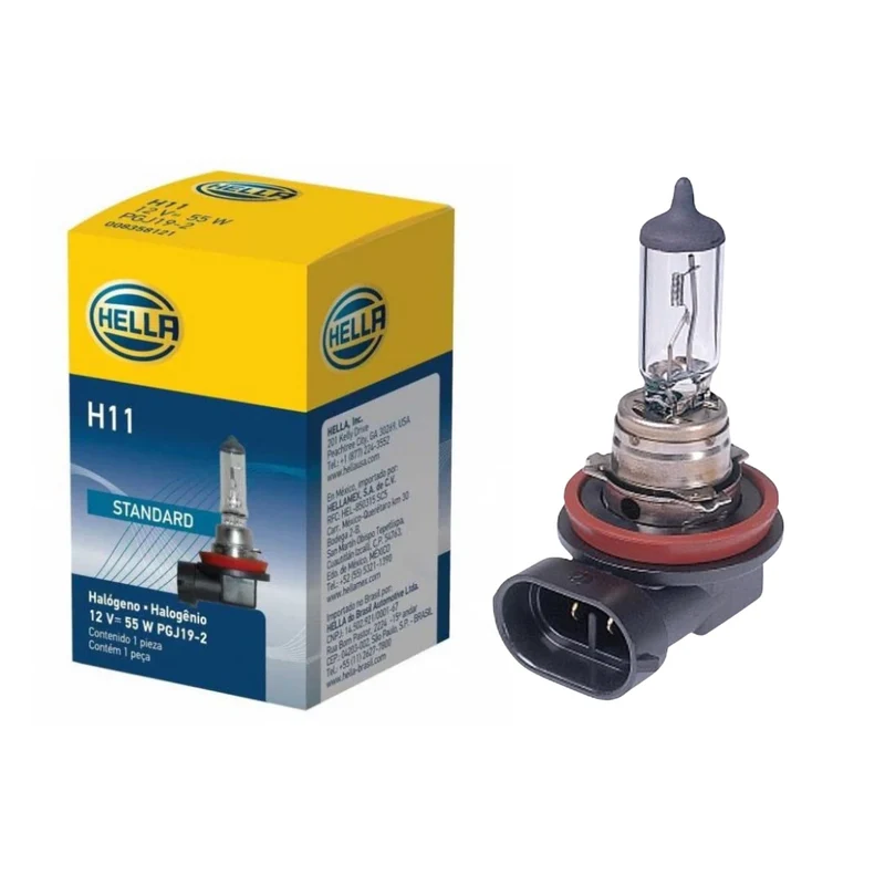 Hella 12v 55w H11 Halogen Billampa