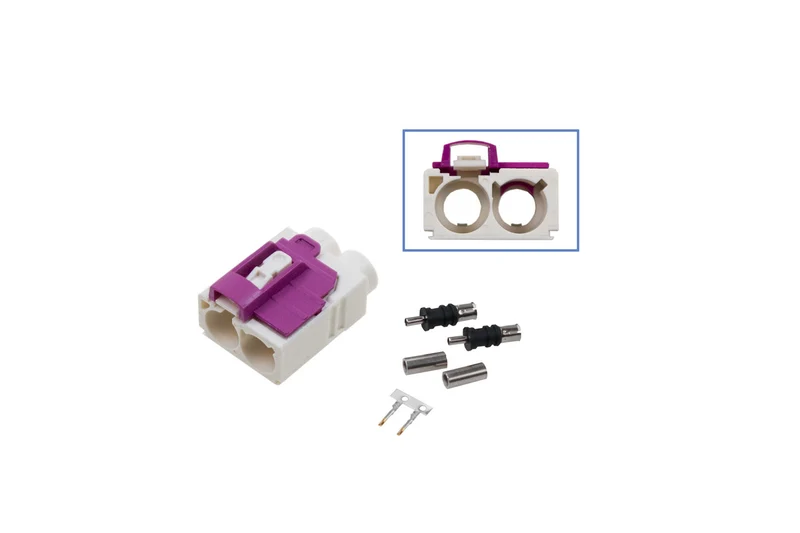 FAKRA double socket - female