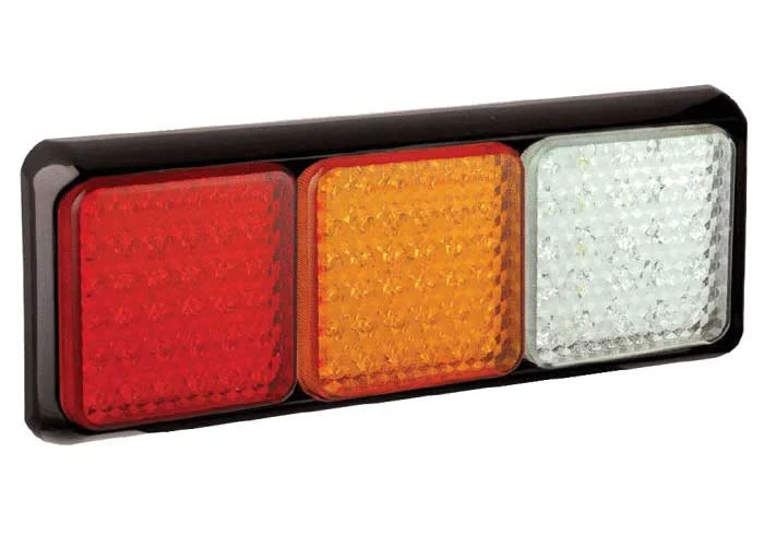 *SISTA *Trippelkombinationsljus - Stopp/Bakljus/Blinkers/Back - LED-autoljus 100 BRAWME