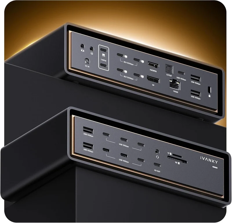 iVANKY FusionDock Ultra Dual Thunderbolt 5, 26-i-1