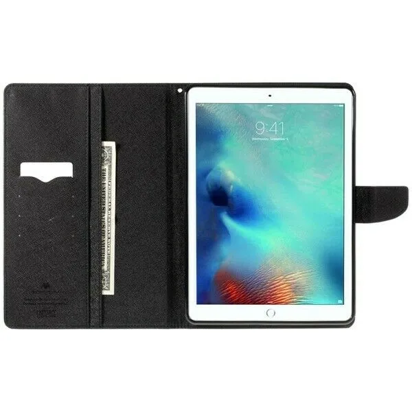 Goospery Fancy Diary Case for iPad Pro 12.9" 4th / 5th / 6th Gen (Red/Navy)