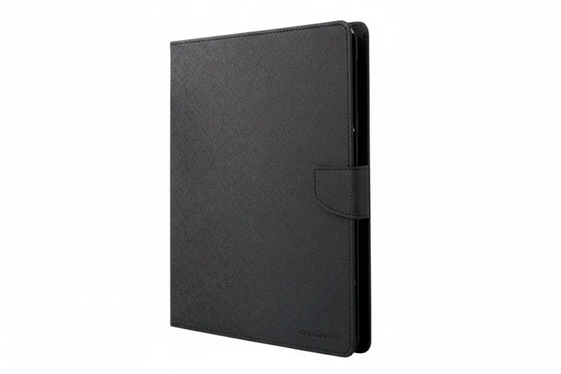 Goospery Fancy Diary Case for iPad Pro 12.9" 4th / 5th / 6th Gen (Black/Black)