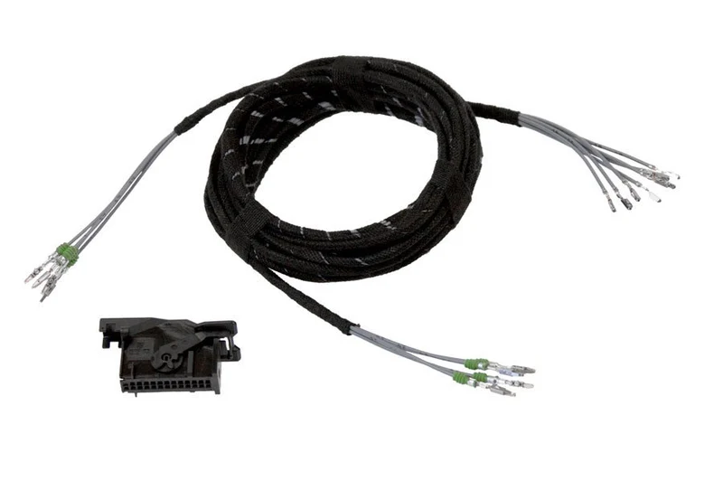 Cable set conversion automatic headlight range control cornering light to full LED for Audi A6, A7 4G