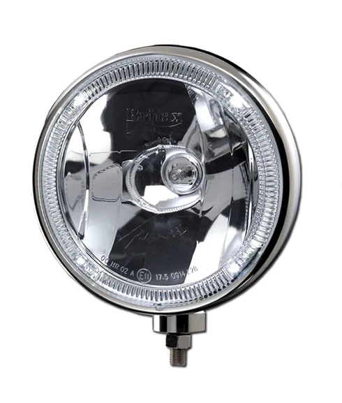 Spotlampa i rostfritt stål med LED Angel Eye Halo Ring / 12V