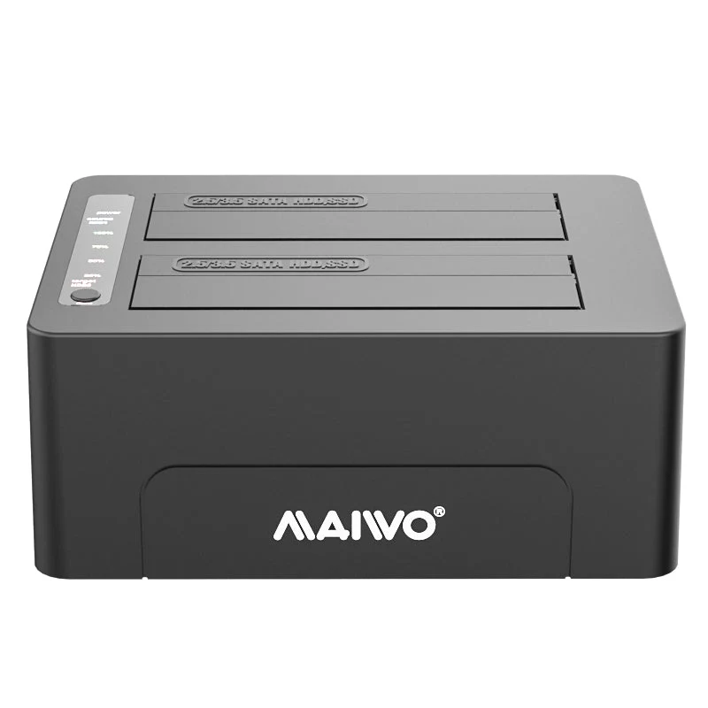 Maiwo K3082C USB-C Dockningsstation SATA HDD, 20TB