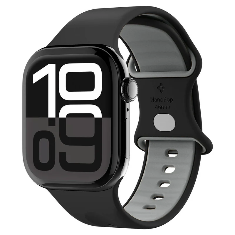 Spigen Apple Watch 49mm 46mm 45mm 44mm 42mm Nano Pop Band (Black Sesame)