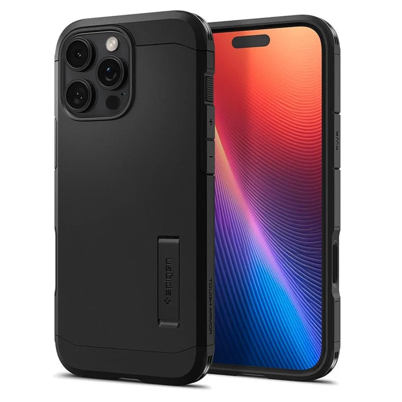 Spigen Apple iPhone 16 Pro Max Tough Armor T AI (MagFit) Case - Black