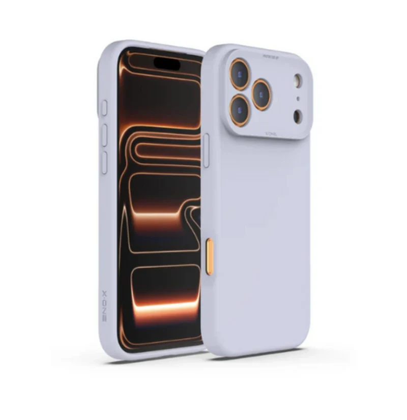 X.One [Mgsafe] Dropguard 3S / 3.0 Matte Silicone Case iPhone 17 Pro Max - Purple
