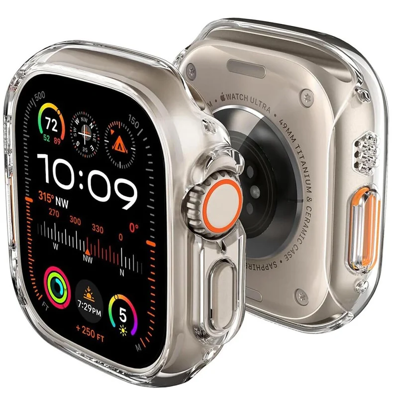 Spigen Apple Watch Ultra 4/3/2/1 49mm Thin Fit Case (Clear)