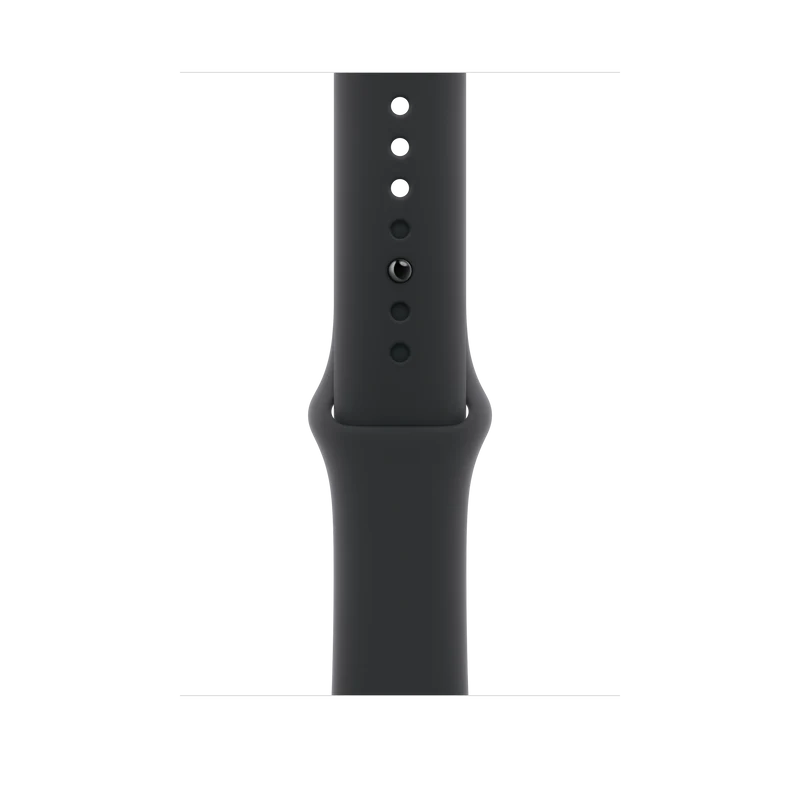 Sportband svart, 46 mm – M/L