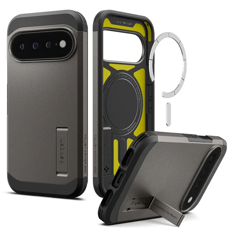 Spigen Google Pixel 11 Pro XL Tough Armor (MagFit) Case (Gunmetal)