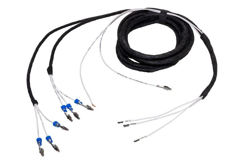 Cable set extension mLWR xenon to halogen headlights for VW Tiguan 5N