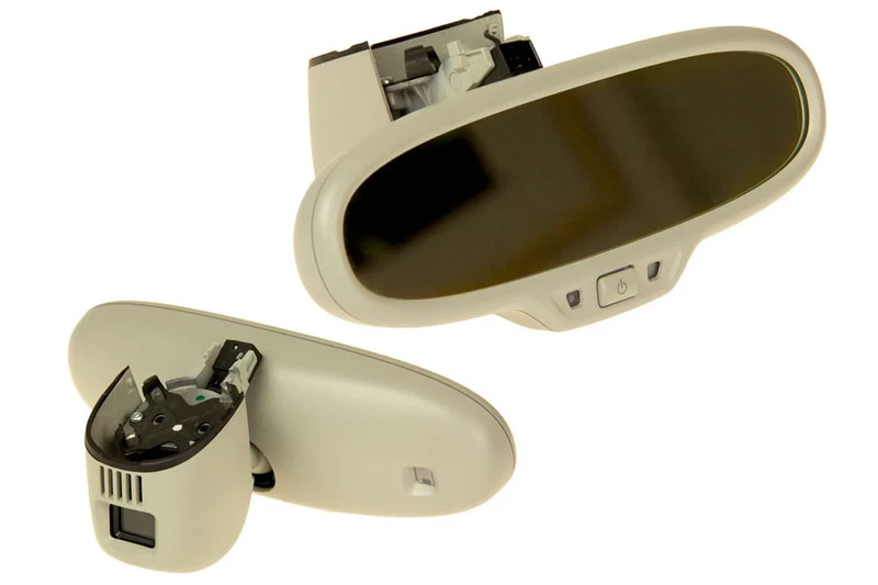 Interior mirror with High Beam Assistant HBA for Audi - various colors to choose from