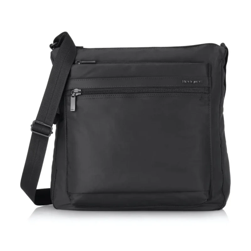 Hedgren Fanzine Shoulder Bag RFID Pocket Black Crossbody Bag Tablet Pouch Black