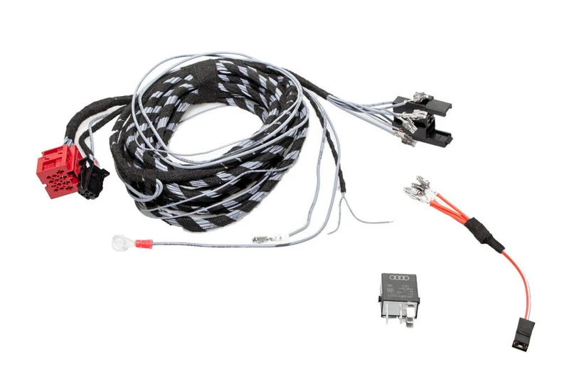 Cable set swiveling towbar (trailer hitch) - central electrics for VW Tiguan 5N