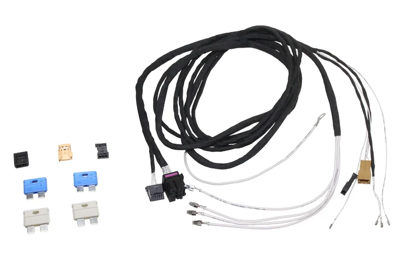 Cable set removable trailer hitch - central electrics for VW T6.1 SH