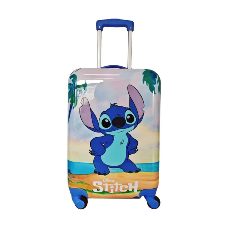 Disney Stitch 4-Wheel Carry-On Suitcase Hard Shell TSA Lock 48cm