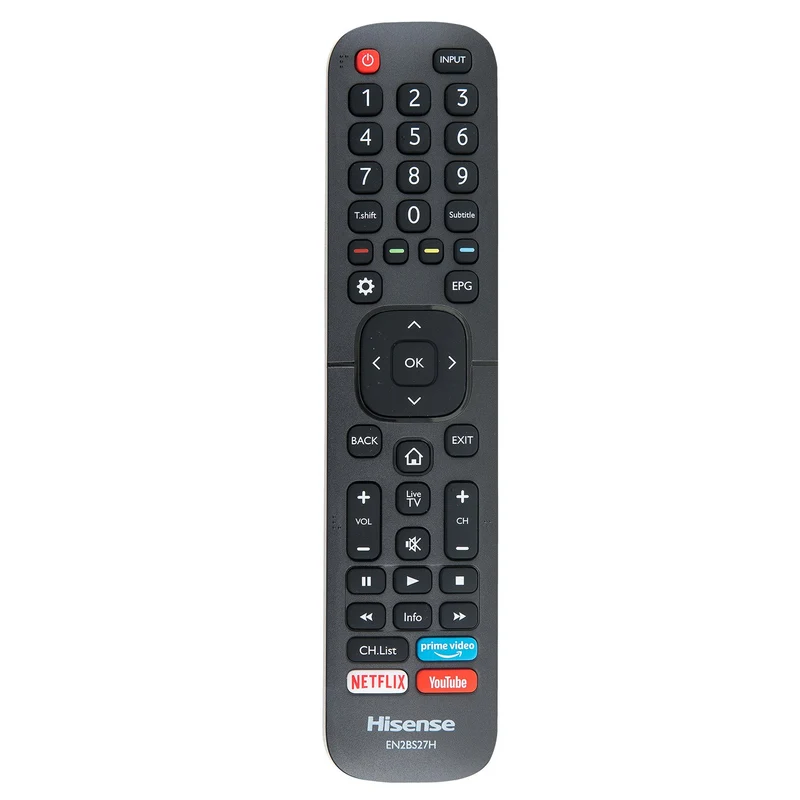 Hisense Replacement TV Remote (T250554/EN2BS27H)