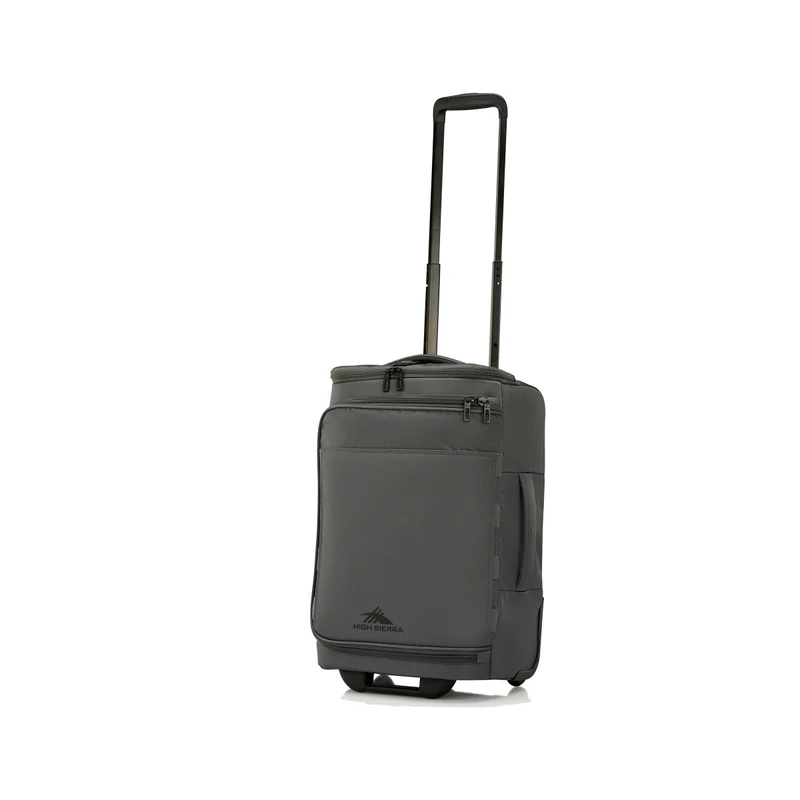 High Sierra Cross Season Pro Wheeled Duffle 55cm (Ash Grey)