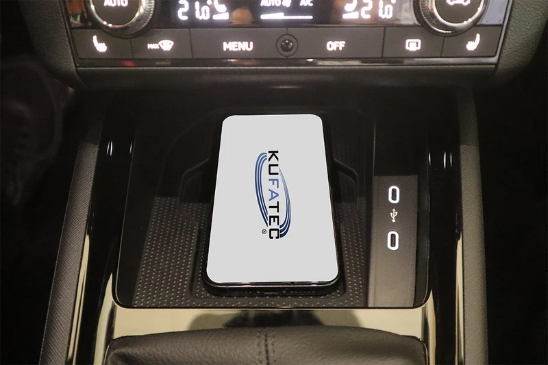 Complete set Phone Box inductive charging for Skoda Scala NW1