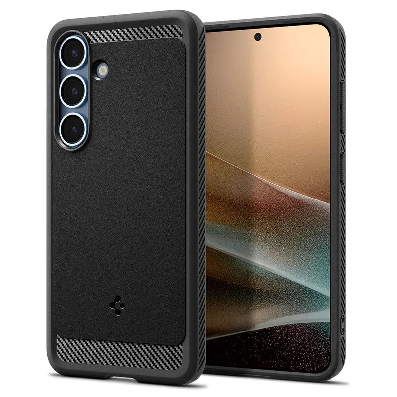 SPIGEN Rugged Armor MagSafe Case for Galaxy S25 (Black)