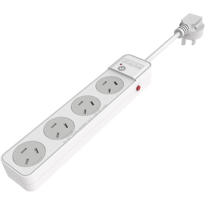 Energizer 4-Port Surge Protection Powerboard