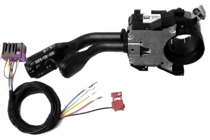 Complete set for retrofitting cruise control (tempomat) in Audi A4 B5