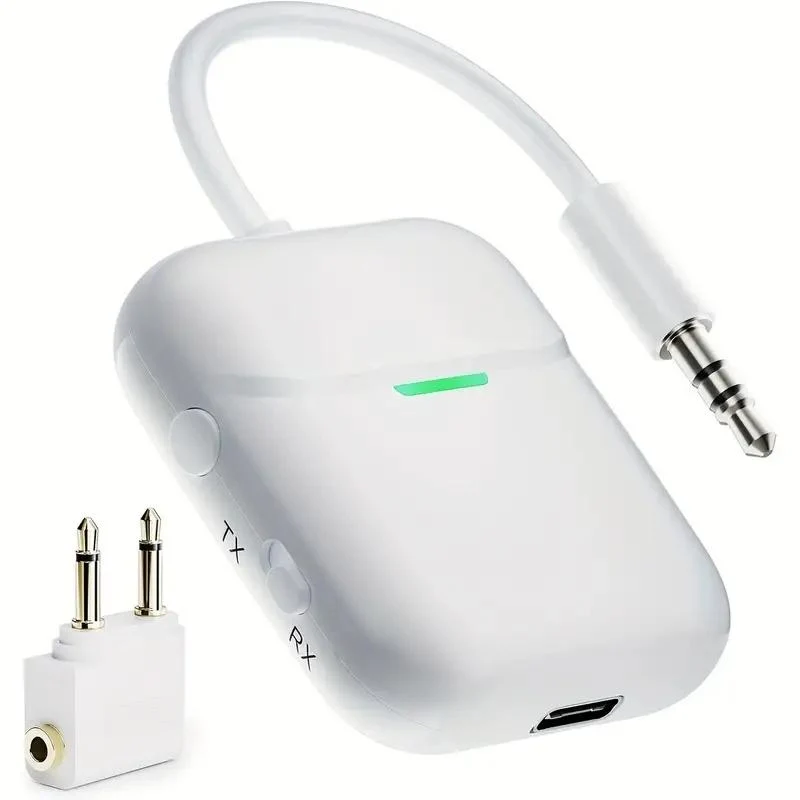 NÖRDIC Bluetooth 5.4-sändare/mottagare för flyg & TV