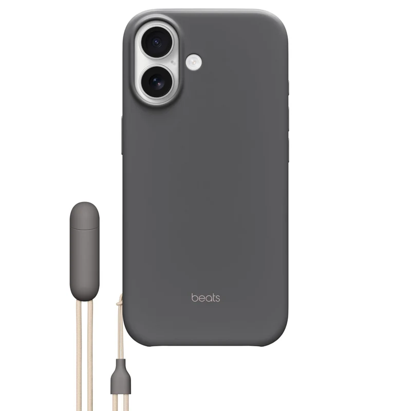 Beats iPhone 17 Kickstand Case with MagSafe & Camera Control (Granite Grey)