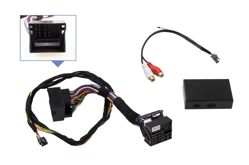 AUX, A2DP Bluetooth Plug and Play - Music Receiver for VW, Skoda