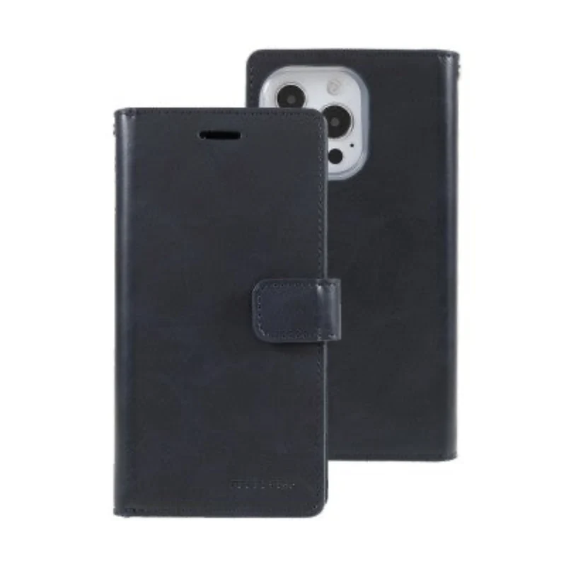 Goospery Mansoor Diary for iPhone 16 Plus - Navy