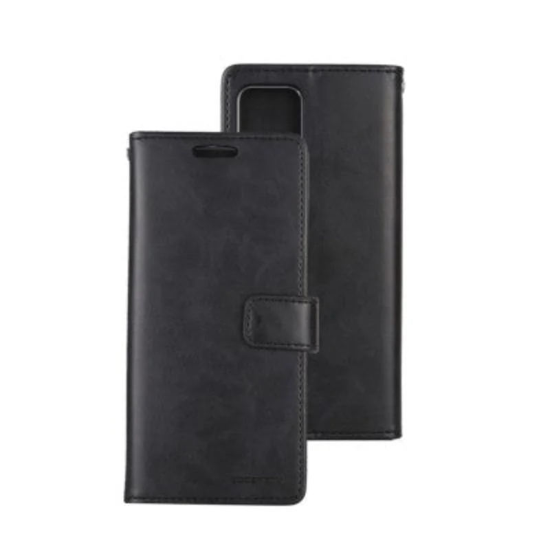Goospery Bluemoon Diary for iPhone 16 Pro Max - Black, With Magsafe