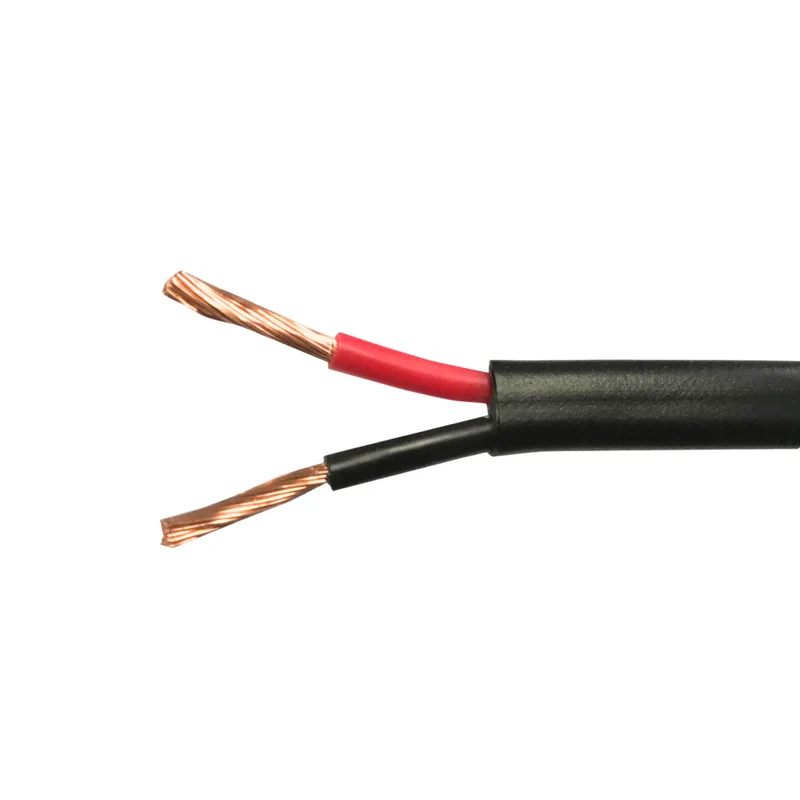 Twin Core Automotive Kabel / 2 x 0.5 mm² platt tunnvägg