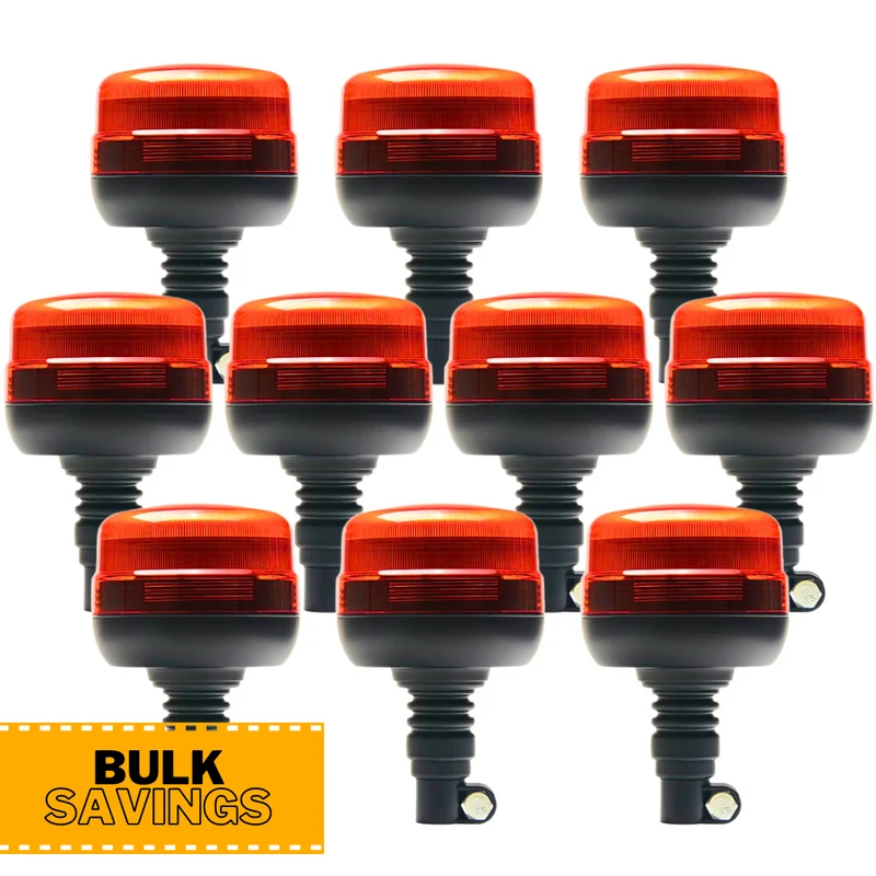 Storpack med Torlok Flexi-DIN LED-varningsljus / 10-pack