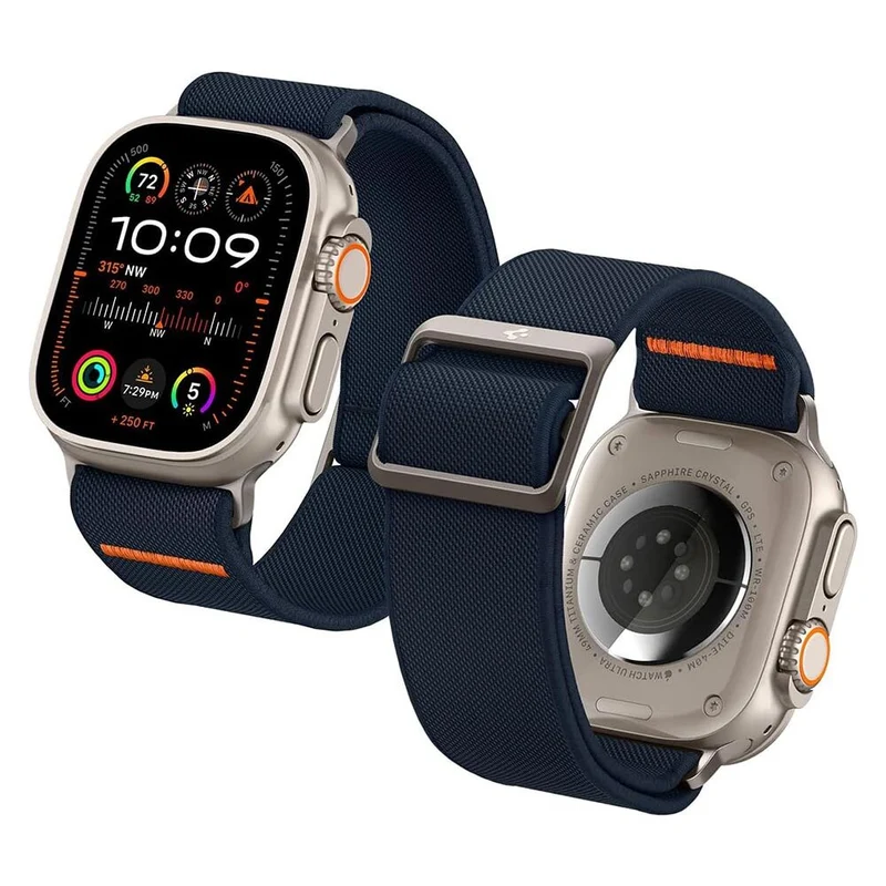 Spigen Apple Watch 49mm 46mm 45mm 44mm 42mm Lite Fit Ultra Band (Navy)